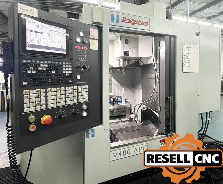 Used 2018 Hardinge V480 APC Vertical Machining Centers Florida US | Resell CNC #386649