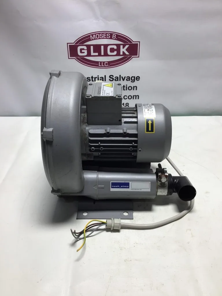 Nash-Elmo Siemens Regenerative Blower; SBH1400-7AH06