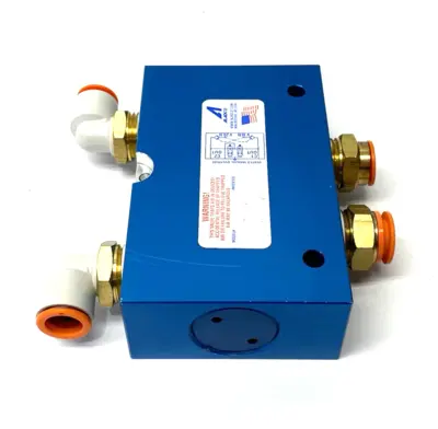 USED ALADCO DUAL-CHECK VALVE 1/2" FNPT, FLUSH OVERRIDE