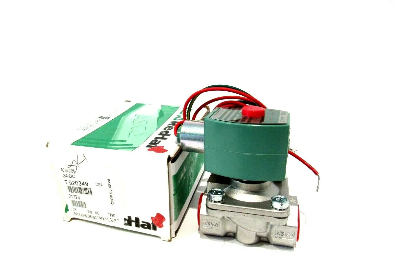 NEW ASCO 8210G088 24/DC SOLENOID VALVE