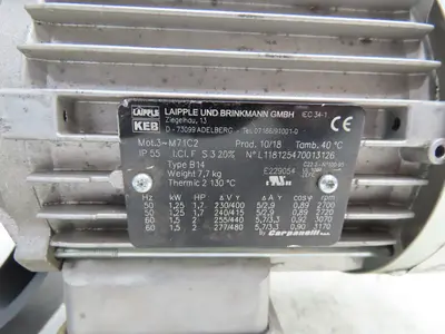 Copperhead ETS Engineering E2N Robot Welding Electrode Tip Dresser 2Hp 480V 3PH