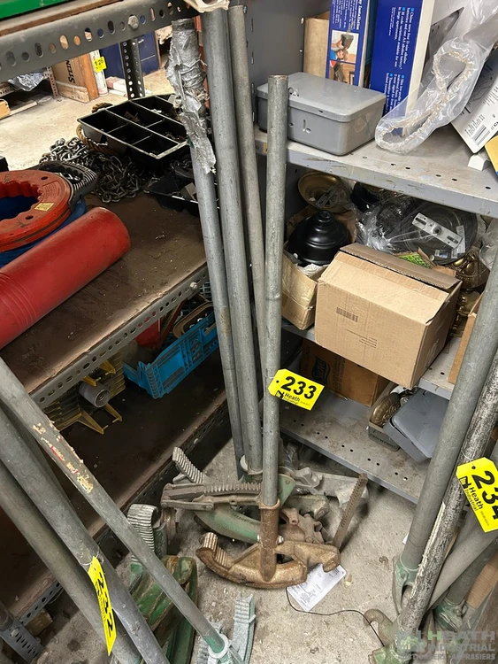 Used _UNKNOWN_ (5) 1-1/4" MANUAL EMT BENDERS Hand Benders Illinois US | Heath Industrial Auction Services #1379689