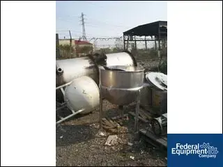 Used Lee Industries 100 Gal Lee Industries Kettle, S/S, 15# Stainless Steel Tanks Ohio US | Federal Equipment Company #125161