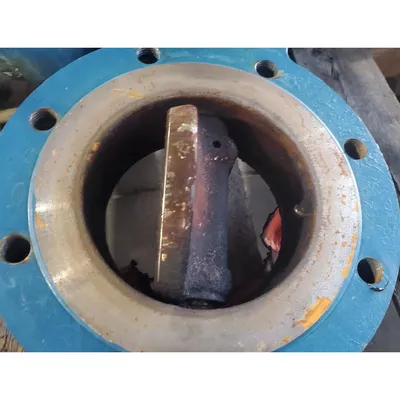 Used 6" DeZurik Stainless Steel HP Butterfly Valve
