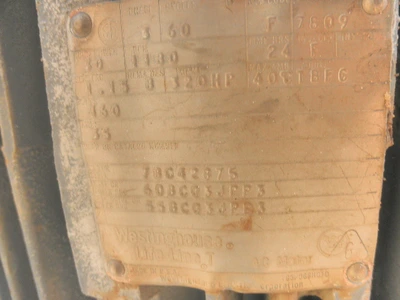 USED WESTINGHOUSE 78C42875
