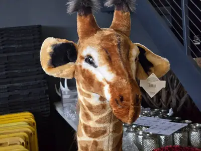 Giraffe Statue 70" x 36"