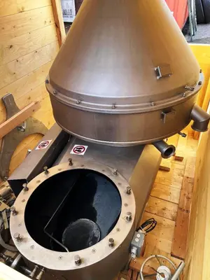 Westfalia MSE 500-48-777 cold milk skimmer, 316SS.