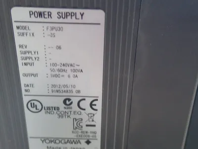 NEW 2012 YOKOGAWA F3PU300S