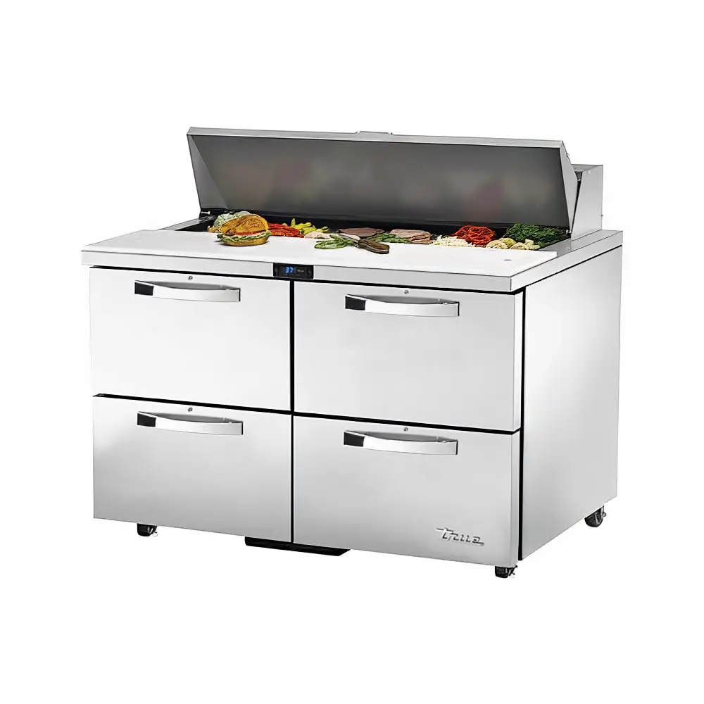 Used True TSSU-48-12D-4-HC-SPEC3 Food Prep Tables Illinois US | Falcon Restaurant Supply #1374162