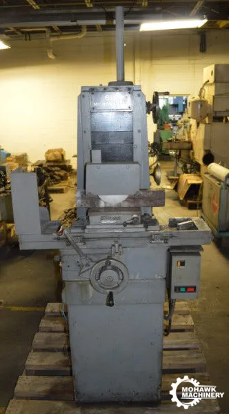 6" X 12" BROWN & SHARPE "612 MICROMASTER" HAND-FEED HORIZONTAL-SPINDLE SURFACE GRINDER w/MAGNETIC CHUCK