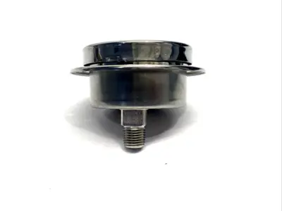 KUL-GF | McDaniel  316SS Tube And Socket 2-1/2" Gauge, 1/4" NPT -30"Hg Vacuum 15psi - Used