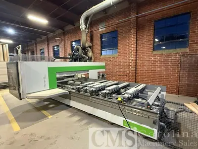 Used 2021 BIESSE ROVER B EDGE 1967 MACHINNG CENTER WITH EDGEBANDING Edge Banders PY | CAROLINA MACHINERY SALES #1326906
