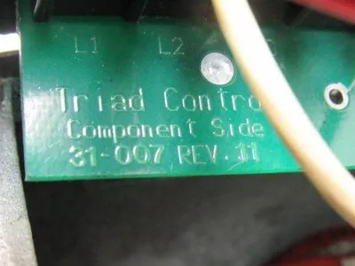 Triad Controls 31-007 REV 11 Touch Sensor Control