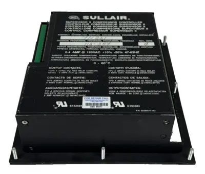 USED SULLAIR 250042-023 COMPRESSOR CONTROL PANEL 71-231 02250073-284