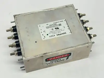 30AYP6C | Corcom  EMI Filter 30A 250VAC PH To Neutral 440VAC PH - PH - Used