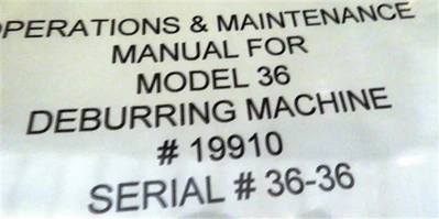 1998 REDIN 36.0 Gear Deburrers | Mohawk Machinery (11)