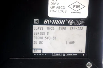 REPAIRED SQUARE D 8030-CRM-222 INTERFACE MODULE SER.G 8030CRM222