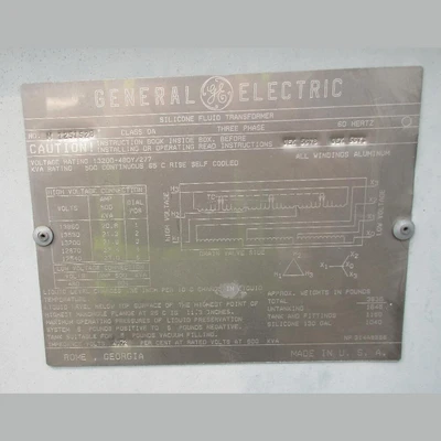 USED GENERAL ELECTRIC M 125152B