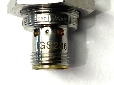 Used IFM Inductive Sensor, PNP, 8mm Range, IGB3008BBPKG/US-104 Sensors Michigan US | Maverick Industrial Sales #1475482