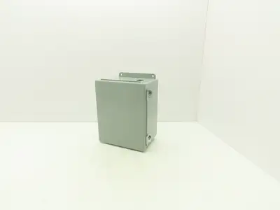 Hoffman A-10086CH Electrical Enclosure JIC Switch Panel Box 10x8x6" Wall Mount