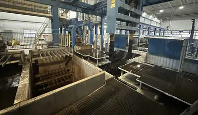 Roller Hearth Heat Treatment Line with Salt Quenching