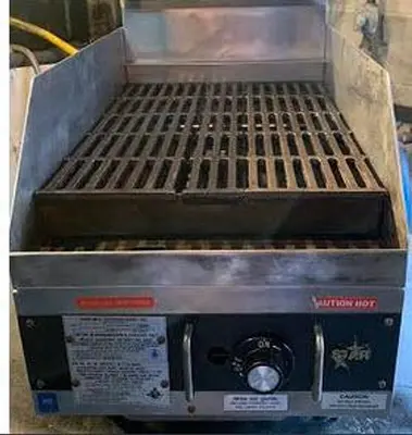 Starmax 15" radiant Char Broiler