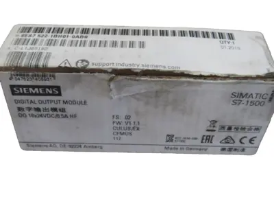 NEW SIEMENS 6ES7522-1BH01-0AB0 OUTPUT MODULE S7-1500 6ES75221BH010AB0