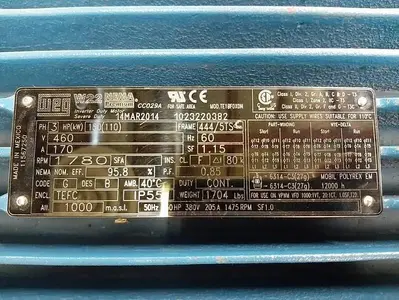 NEW WEG CT150404NPBBW224445TSC