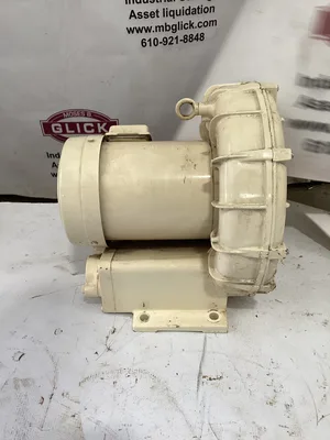 FUJI Electric VFC505A Regenerative Air Ring Blower 1-1/2″ 1.5kW 700mmAq 460V 3PH
