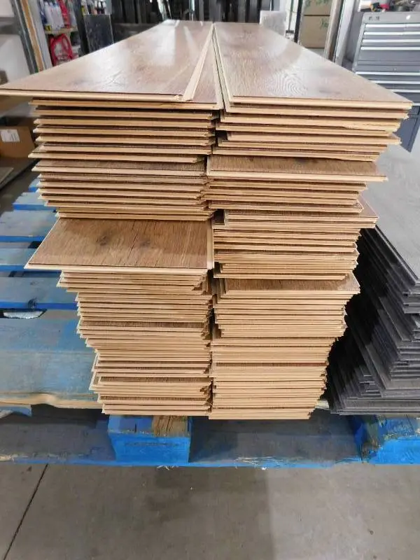 6" x 48" Click Plank Brown Laminate Water Resistant Flooring (232 sq.ft)