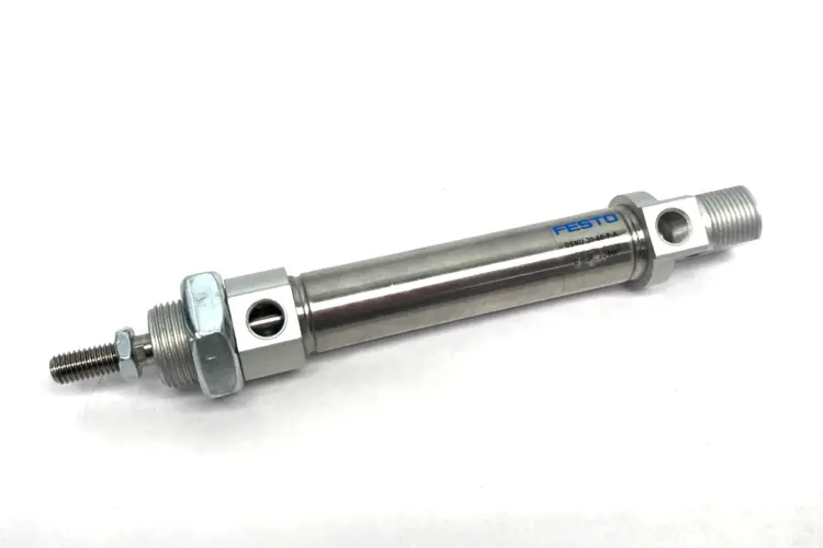 New | in-Stock Festo Round Body ISO Pneumatic Cylinder, 60mm Stroke, 1908286 Pneumatic Cylinders Michigan US | Maverick Industrial Sales #1390708