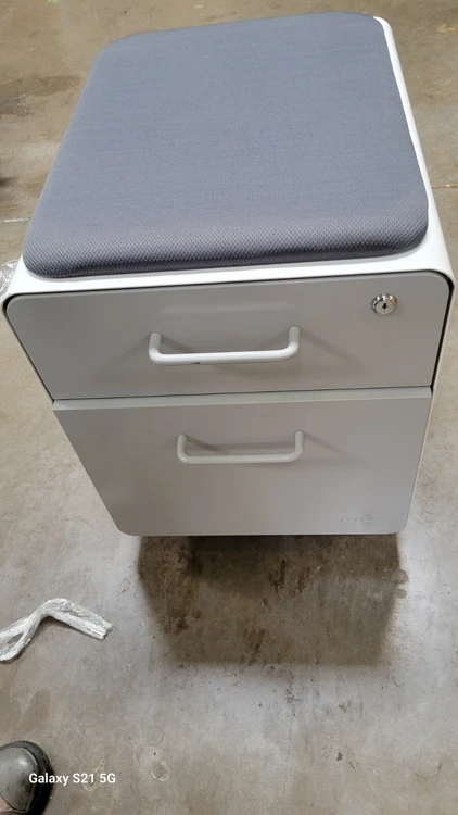 Used Poppin POPPIN MINI STOW 2 DRAWER WHITE Cabinets Arizona US | ASSET CONVERSION SPECIALISTS, INC. #908394