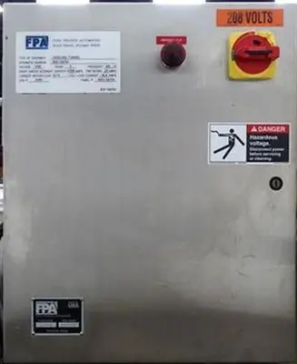 Food Process Automation 32" x 10.75 ft Long Cooling Tunnel