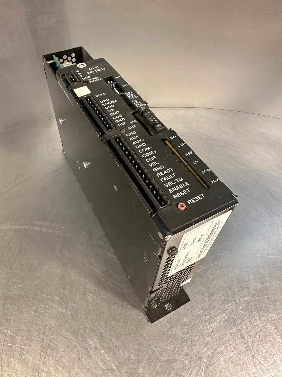 Used Mts Ac-07 Servo Drives | Palmetto Automation #1154912