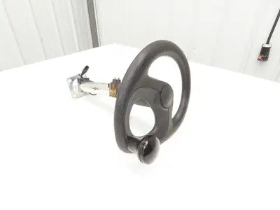 Linde Forklift  Steering Wheel & Column W/Horn Removed From E20C