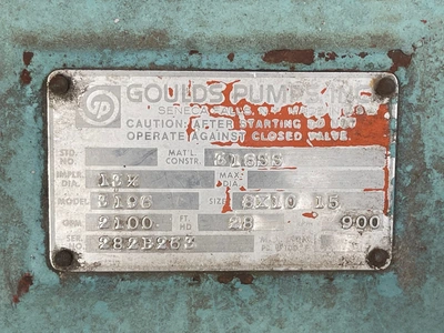 USED Goulds 3196 XLT