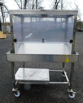 USED UNSCRAMBLING HOPPER 48" BOTTLE HOPPER