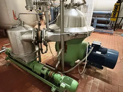 Westfalia SB 80-06-076 clarifier centrifuge, 316SS.