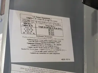 USED SQUARE D CHU362AWK