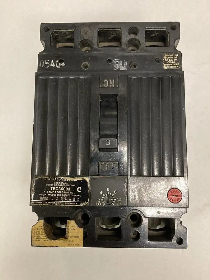 USED GENERAL ELECTRIC GE TEC36003