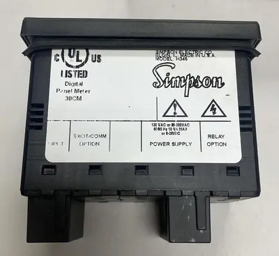 New | in-Stock SIMPSON H345 Meters - Misc | Surplus Asset Holdings #1206803