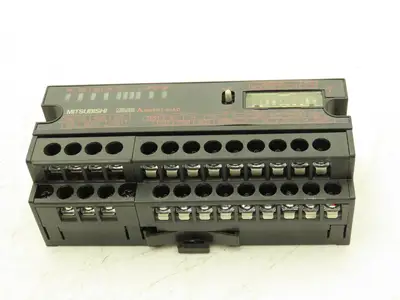 Mitsubishi AJ65SBT-64AD PLC CC-Link Compact I/O 4 Analog Channels 24VDC MELSEC-A