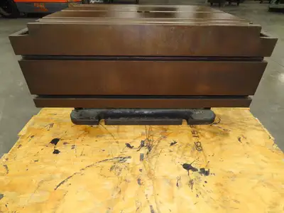 CNC Milling Machine T-Slot Table 22"x28" Steel Cast Iron Slotted Fixture Plate