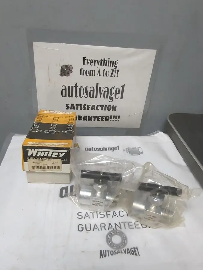 New | in-Stock WHITEY S-26VM8-F8 Pump & Valve Parts Ohio US | Surplus Asset Holdings #1242049