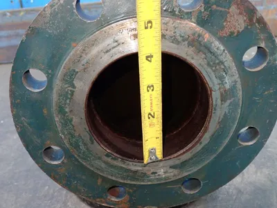 4" Id 90-degree Flanged Pipe Elbow