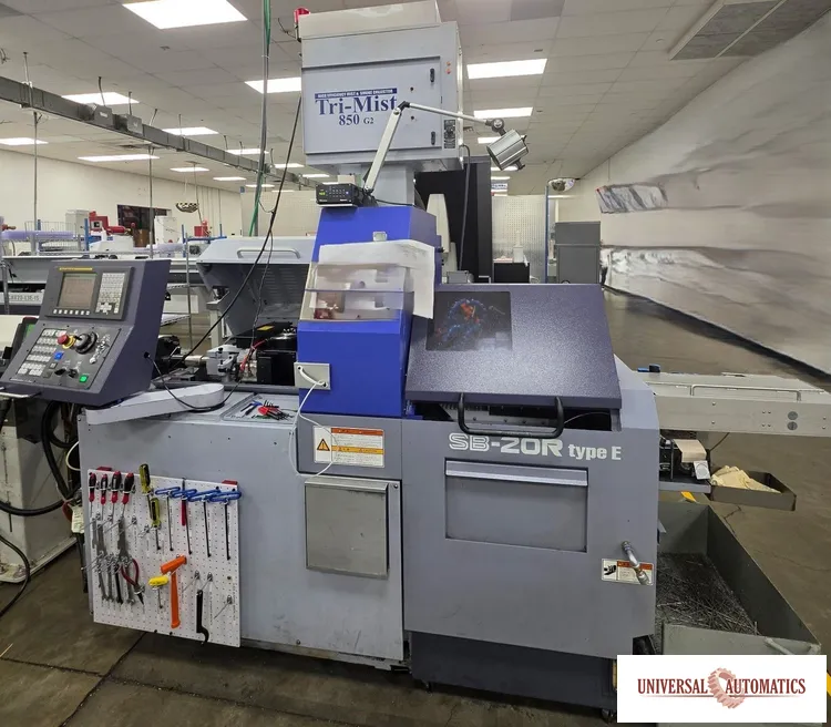 2014 STAR SB20R Type E Swiss Sliding Headstock CNC Lathe