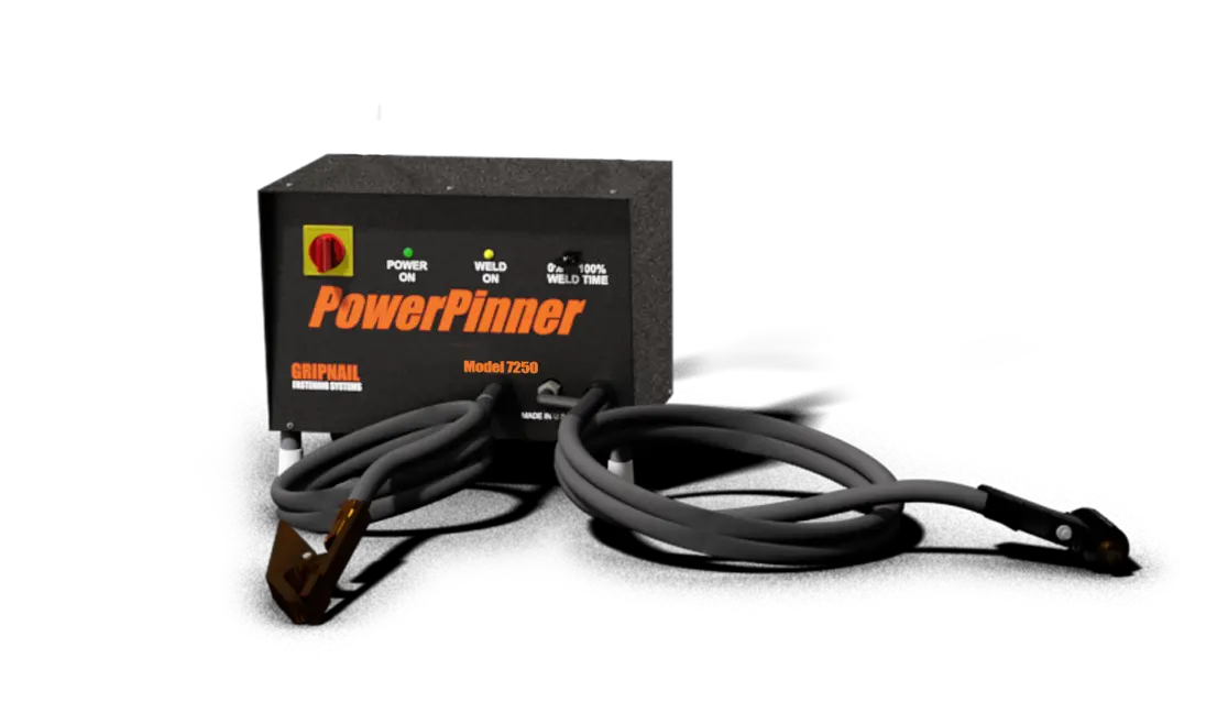 PowerPinner® 7250 – Heavy Duty – Benchtop Duct Lining Hand Welder