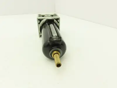 Numatics F22A-02AM Pneumatic Air Filter 40 Micron Sight Glass 200PSI Max 1/4"NPT
