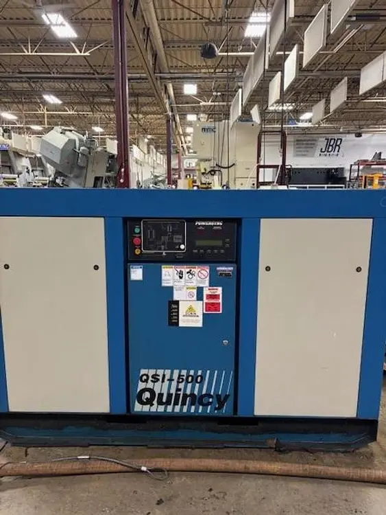 Used QUINCY QSI-500 Rotary Screw & Sliding Vane Air Compressors Illinois US | MANUFACTURING SOLUTIONS #301050