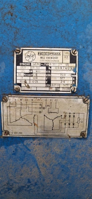 MEZ ZSE PRAHA Diesel Generator with CKD PRAHA Engine, in good used condition, full working order, in use until November 2024